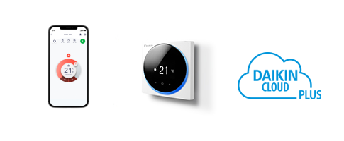 smartfon, daikin cloud plus